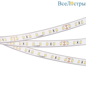 Светодиодная герметичная лента Arlight RTW-PS-A80-12mm 24V Warm2400 (4.8 W/m, IP67, TWP100, 5m) 053506