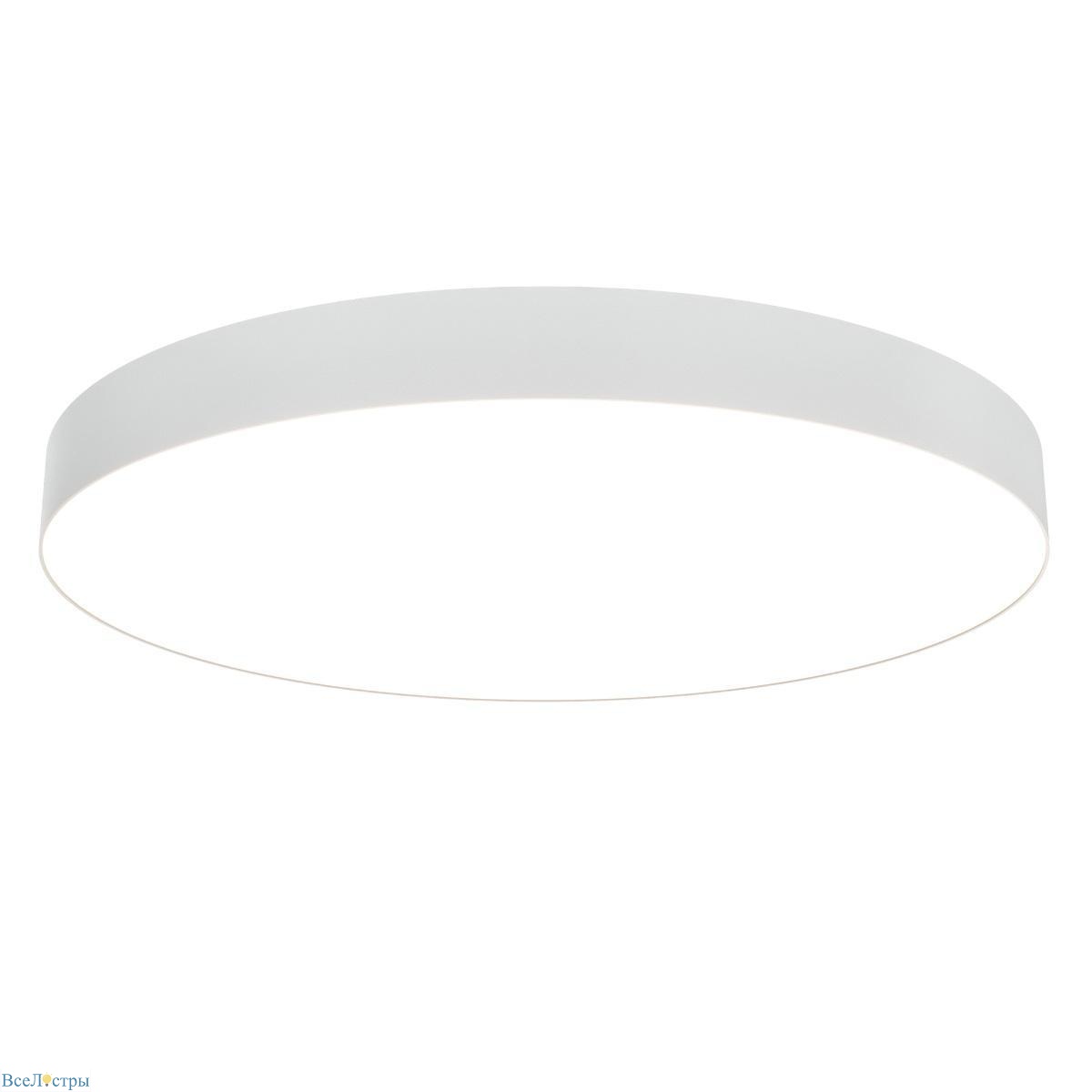 потолочный светодиодный светильник maytoni zon c032cl-90w3k-rd-w