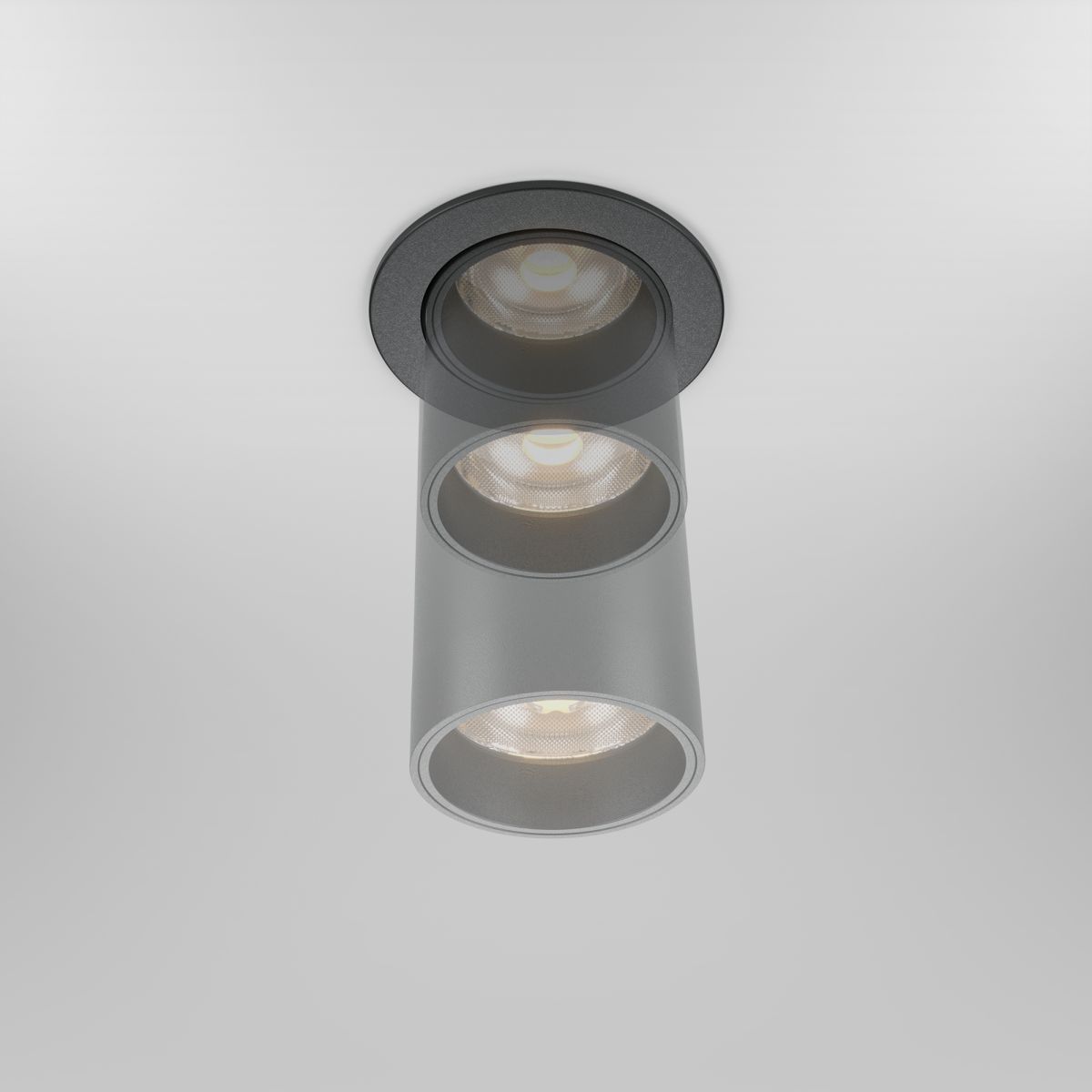 встраиваемый спот maytoni technical focus led dl125-l12-3k-b