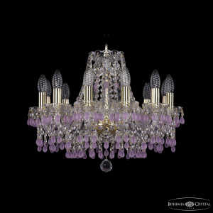 Подвесная люстра Bohemia Ivele Crystal 1410/12/160 G V7010