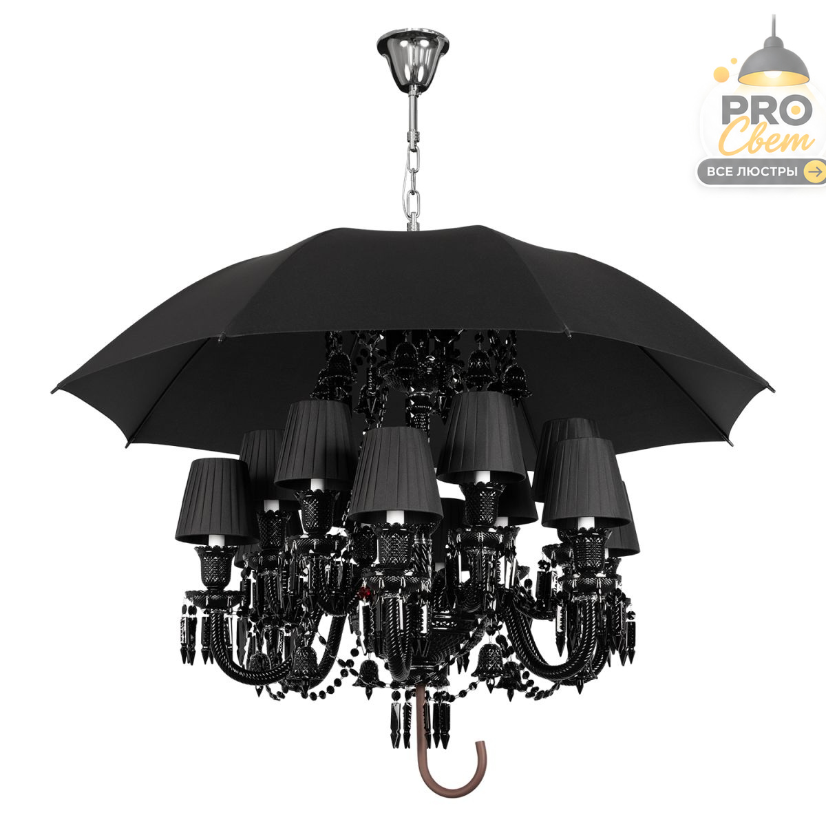 подвесная люстра loft it marie 10556/12 black