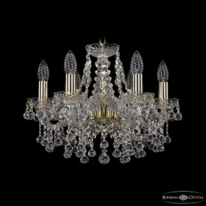 Подвесная люстра Bohemia Ivele Crystal 1409/6/141 G