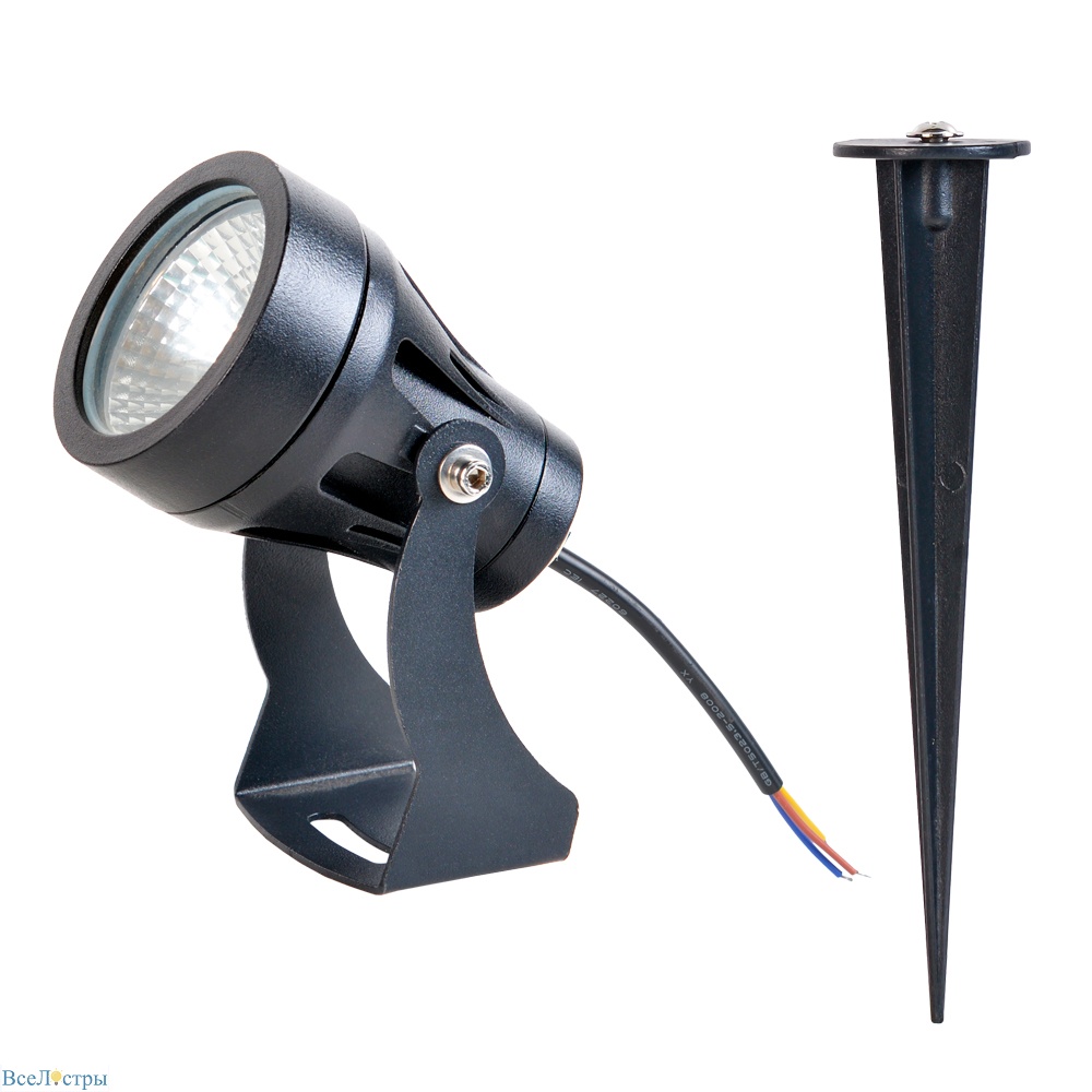 грунтовый светильник arte lamp elsie a4710in-1bk