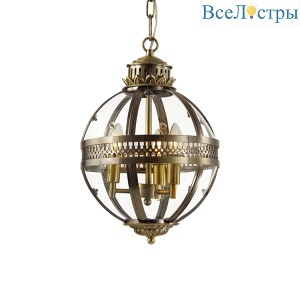 Люстра Delight Collection Residential 3 ant.brass KM0115P-3S antique brass