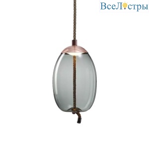 Подвесной светильник Delight Collection Knot 9966P/A copper/blue