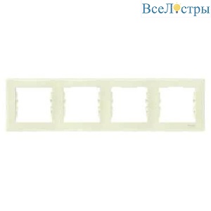 Рамка 4-постовая Schneider Electric Sedna SDN5800747