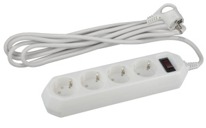 Сетевой фильтр Эра USF-M-4es-1.5m-W Б0019741