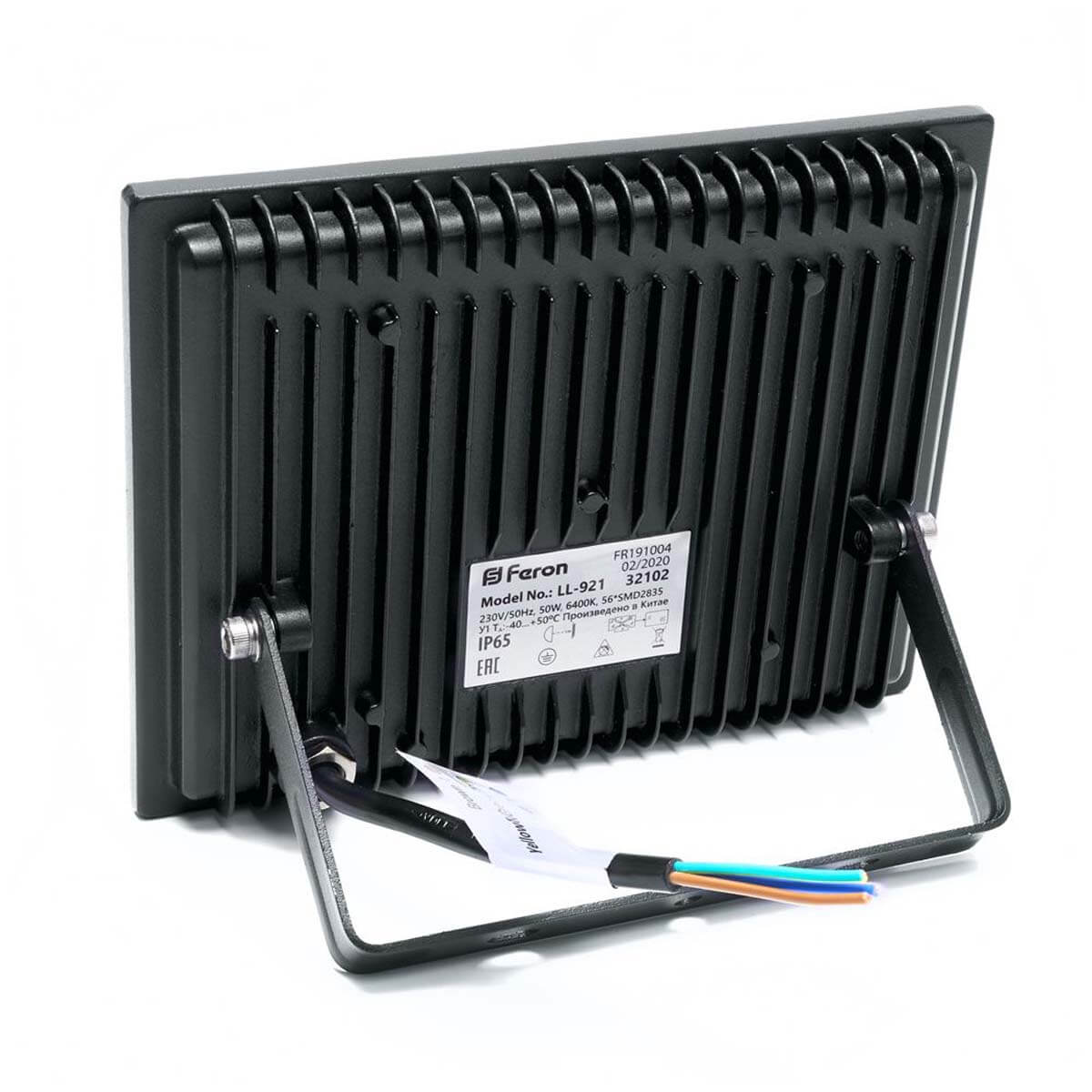 светодиодный прожектор feron ll921 50w 32102