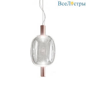 Подвесной светильник Vistosi Riflesso SP 2 clear/copper SPREFL2CRRA