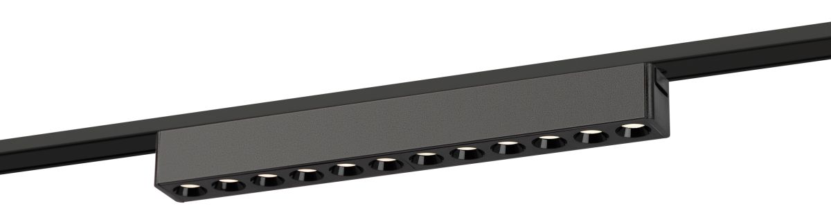 трековый магнитный светильник эра trm-s5-2-12w4k-bk б0059050