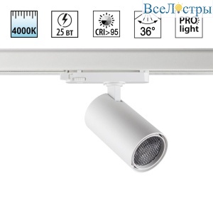 Трековый трехфазный светильник Novotech Port Helix 359569