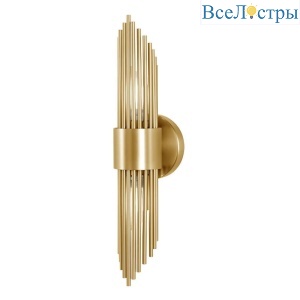 Бра Crystal Lux Rudolfo AP2 Brass
