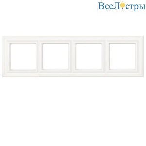 Рамка четырехместная Jung EPD484WW