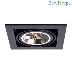 Встраиваемый светильник ARTE Lamp A5935PL-1BK