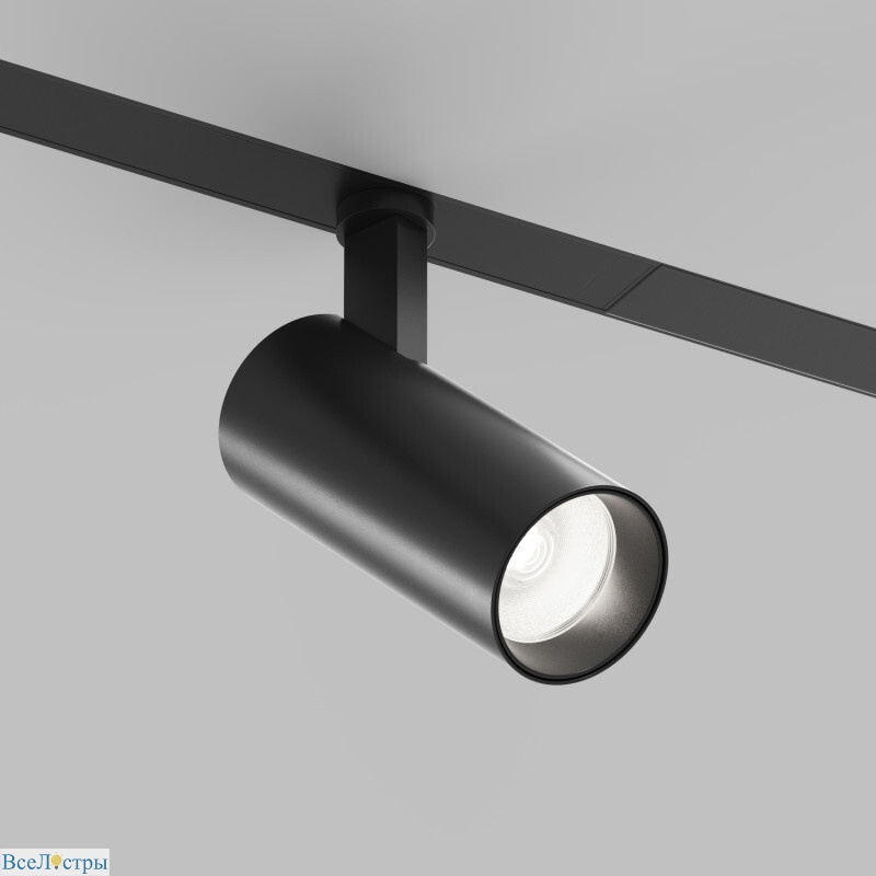 трековый однофазный светильник denkirs simple spot dk8210-bk
