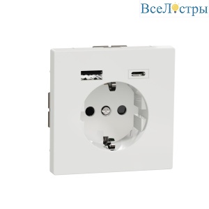 Розетка USB Schneider Electric MTN2367-6035