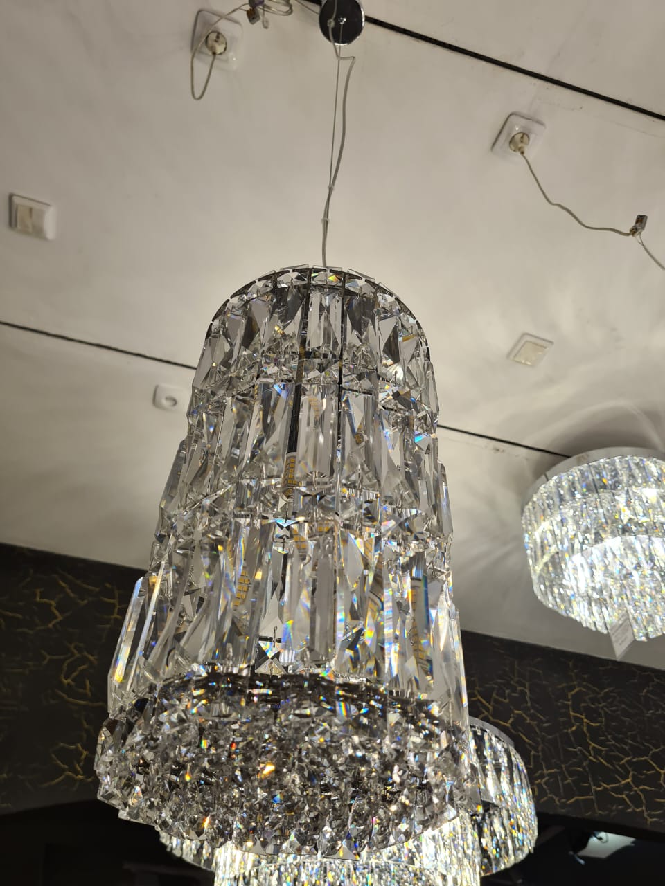 люстра подвесная newport 8450 8456/s chrome м0067399