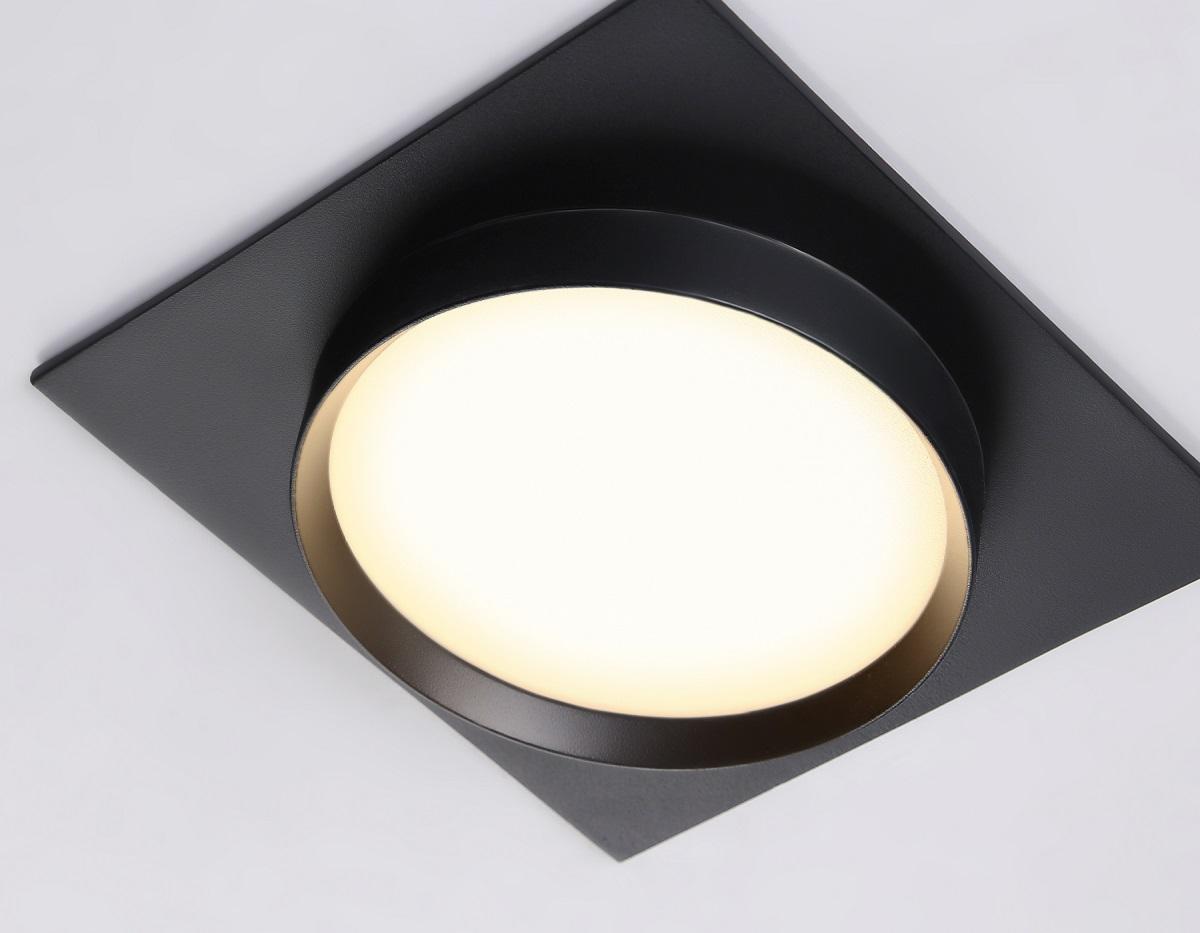 встраиваемый светильник ambrella light techno spot gx53 acrylic tech tn5231