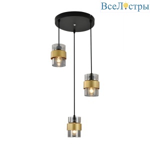Подвесной светильник Escada Hurricane 1139/3S Black/Gold