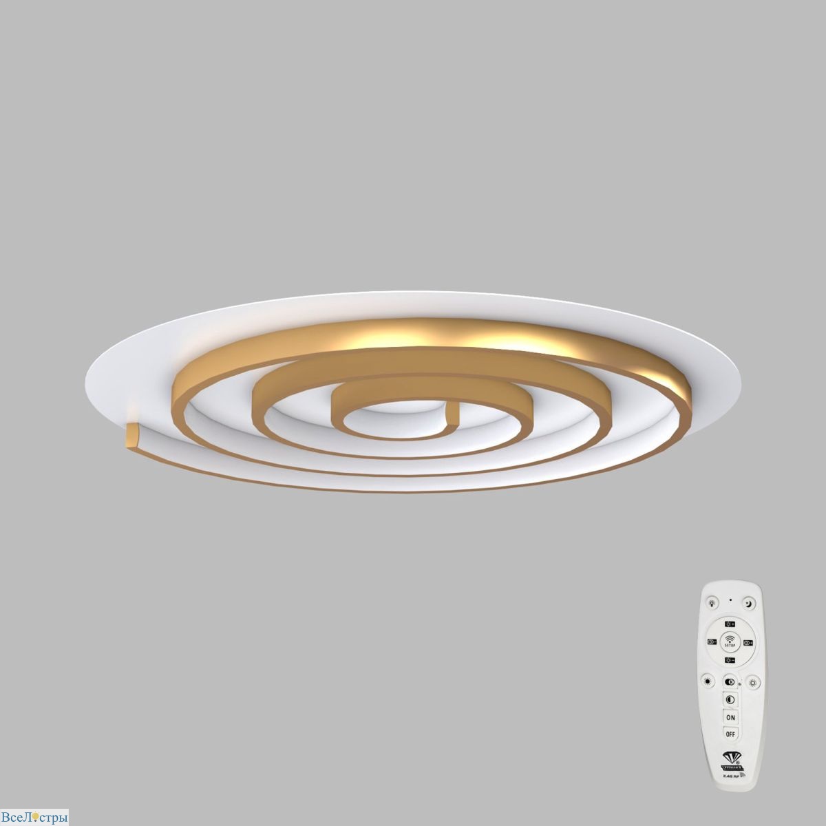 потолочная люстра vitaluce v2096dt-8/1pl