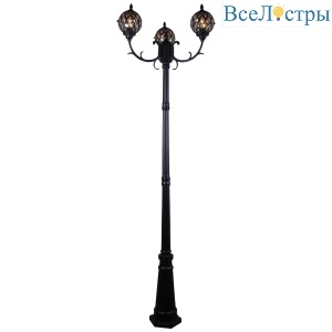 Парковый светильник Reluce 09018-0.7-003SL 2.0m BK