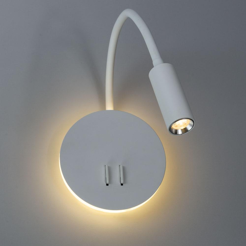 бра arte lamp electra a8231ap-1wh