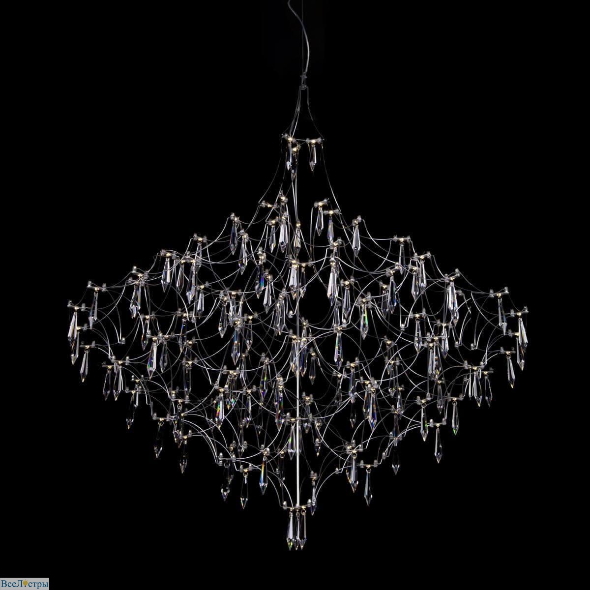 подвесной светодиодный светильник loft it mira 10259/1000 silver asfour