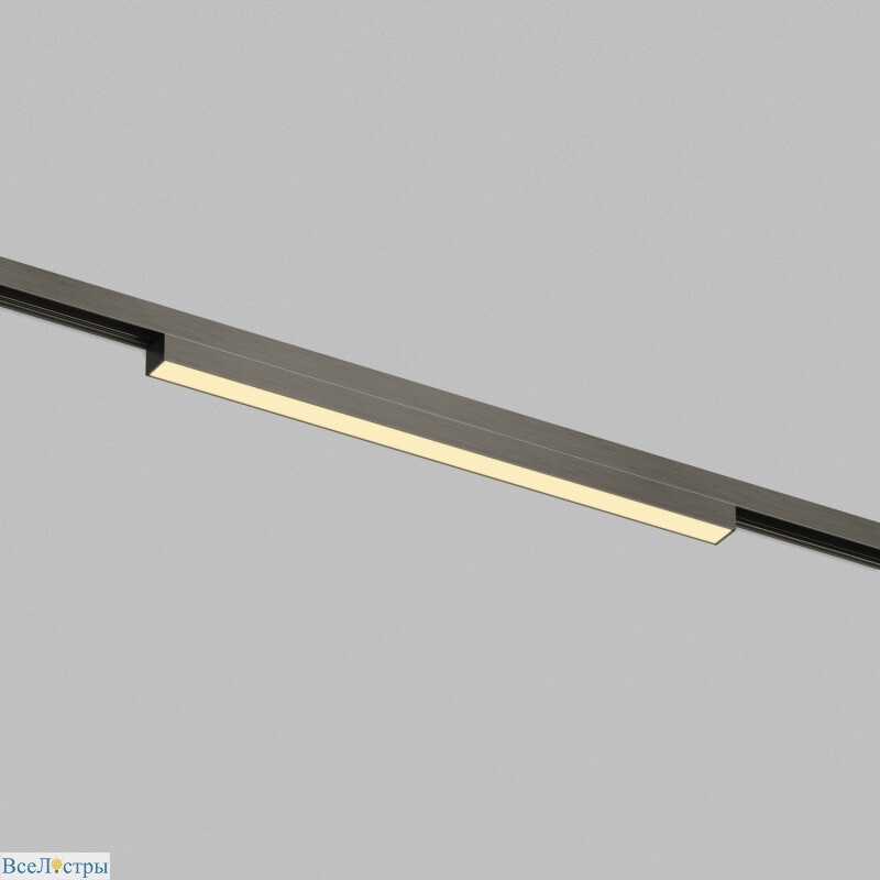 трековый магнитный светильник denkirs shine linear zigbee dk5951-dn
