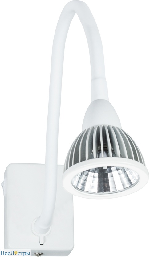 светодиодный спот arte lamp cercare a4107ap-1wh