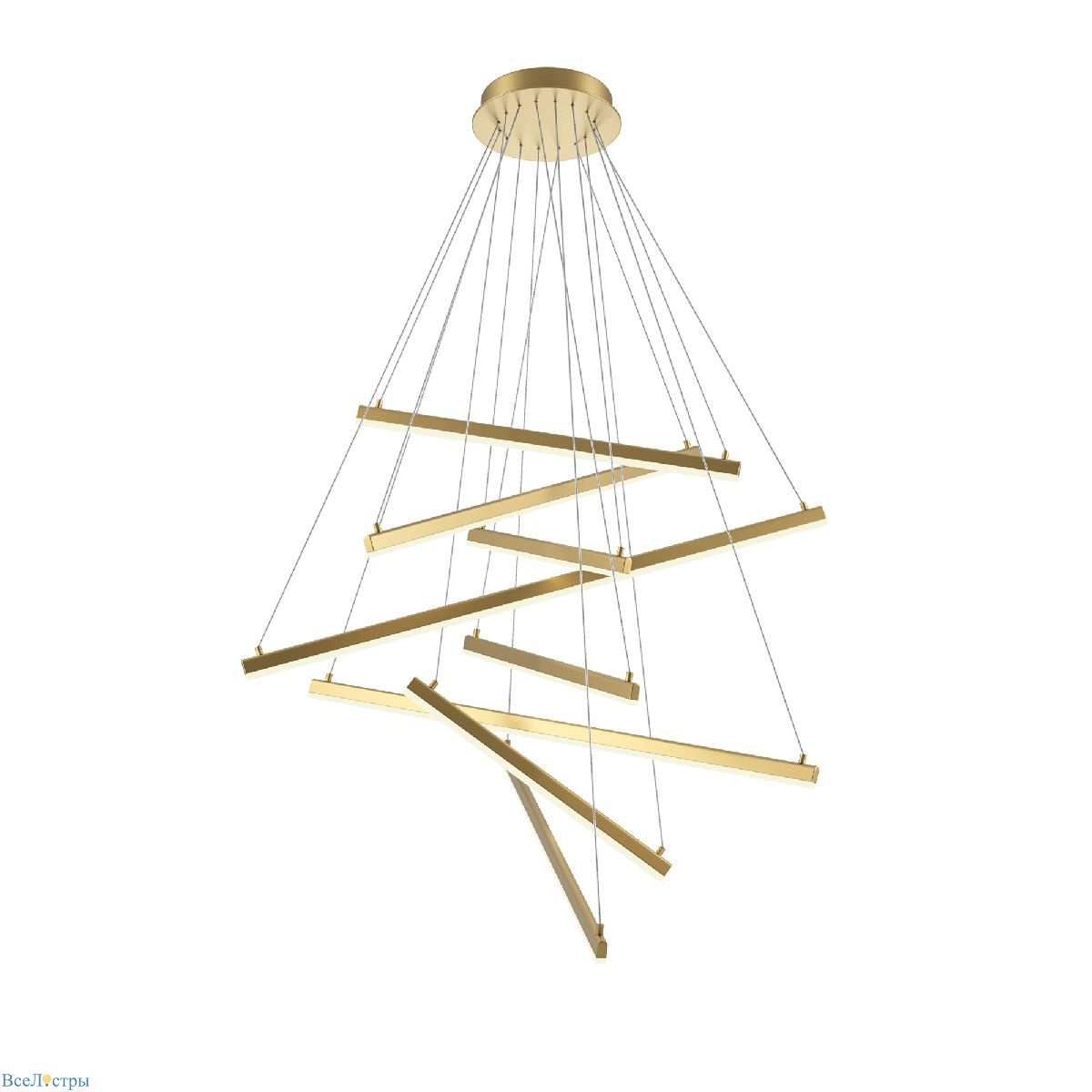 каскадная люстра maytoni line mod016pl-l96gk