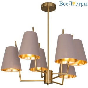 Люстра на штанге Eurosvet Topanga 60173/6 латунь Smart a069017