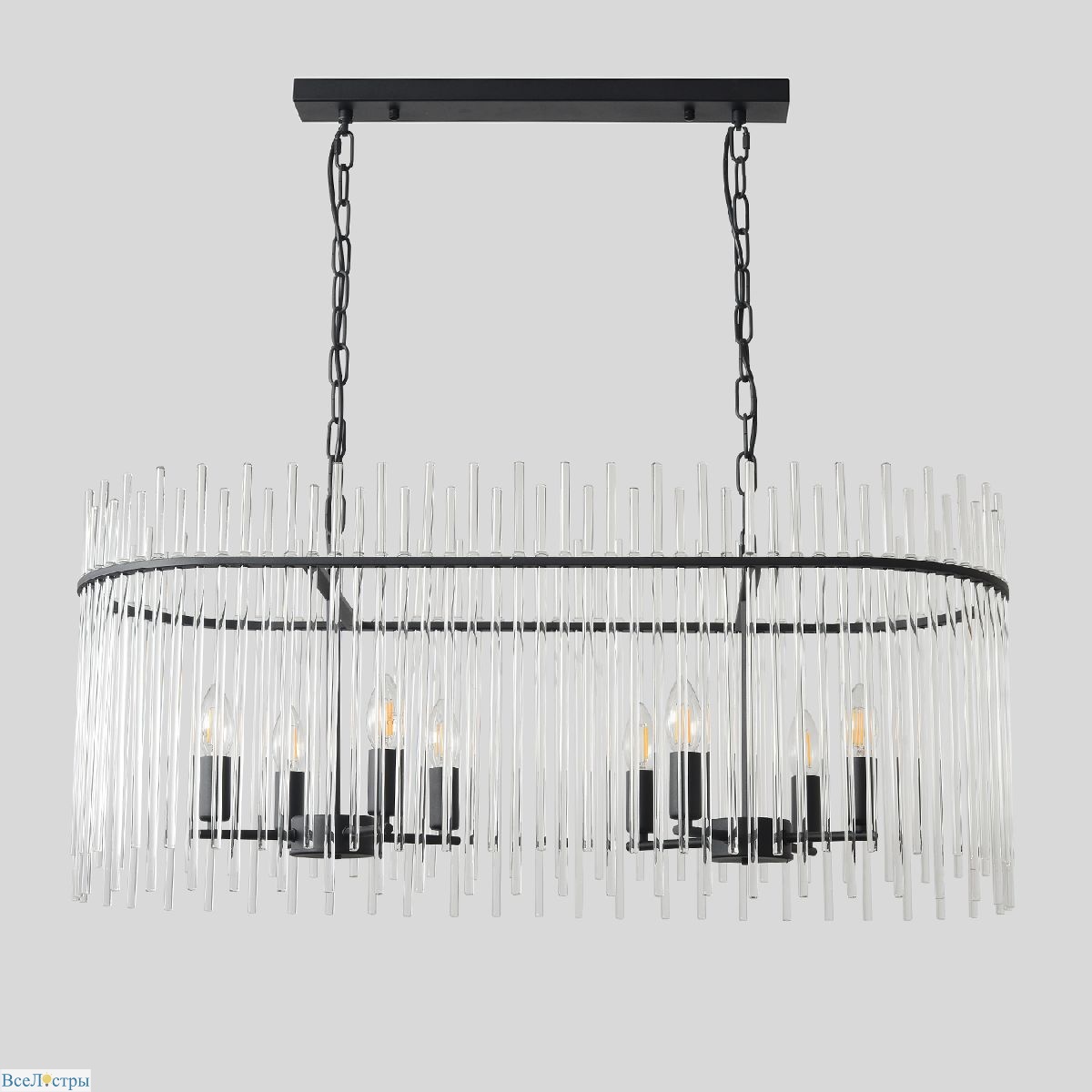 подвесная люстра crystal lux claro sp8
