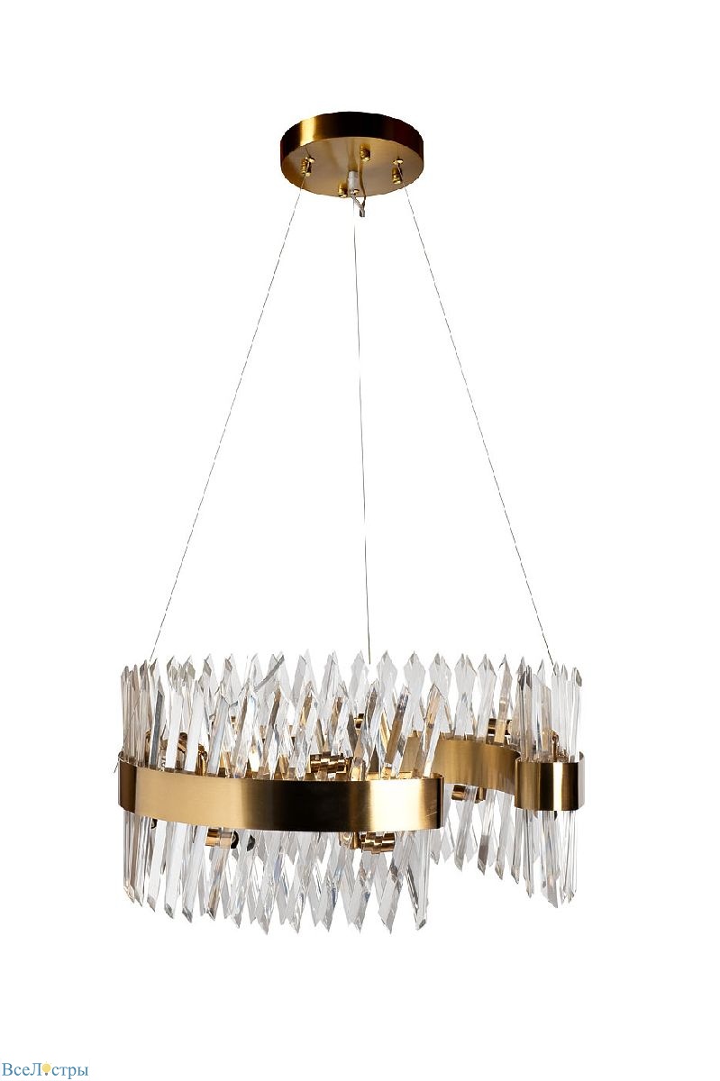 подвесная люстра garda decor 92el-yg18739g-14p