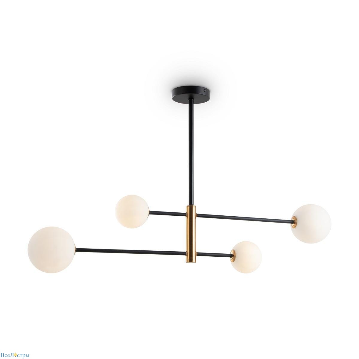 подвесная люстра freya sphirity fr5376cl-04b