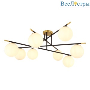 Потолочная люстра Arte Lamp Alcor A2224PL-8BK