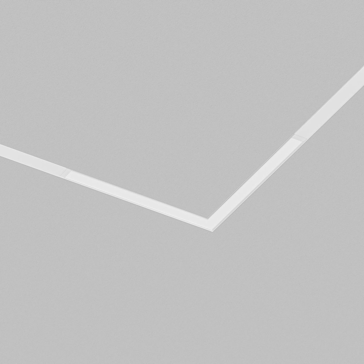 трековый однофазный светильник denkirs simple linear dk8114-wh