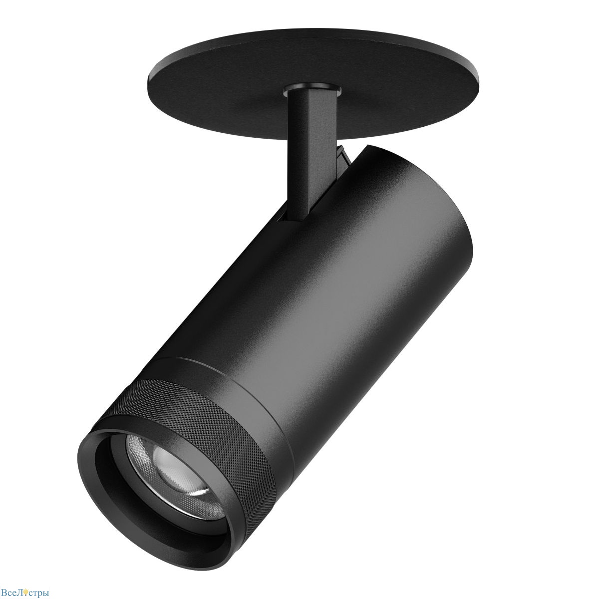 встраиваемый светильник 20-55g с адаптером lightstar canno pro c4207rs