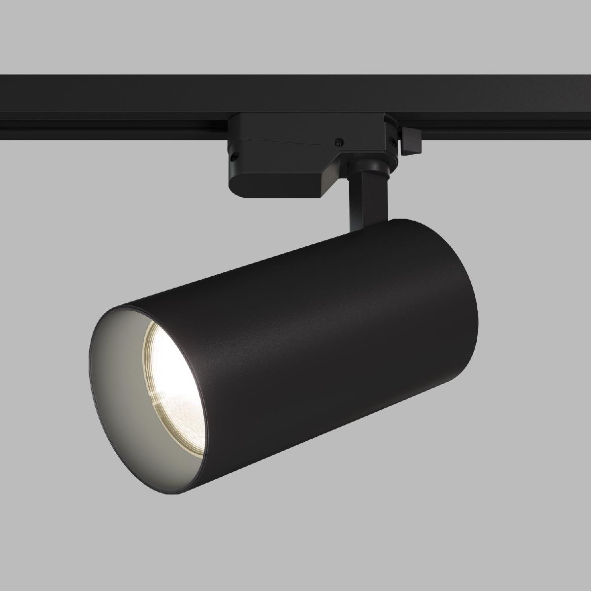 трековый однофазный светильник denkirs solid koper dk6455-bk
