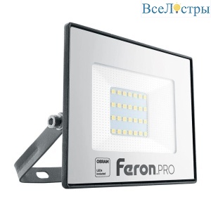 Светодиодный прожектор Feron LL-1000 30W 6400K 41539