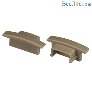 Заглушка Arlight LINE-2308-F OLIVE GREY глухая 038636