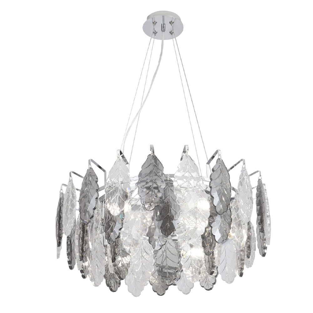 подвесная люстра crystal lux trevi sp6 chrome