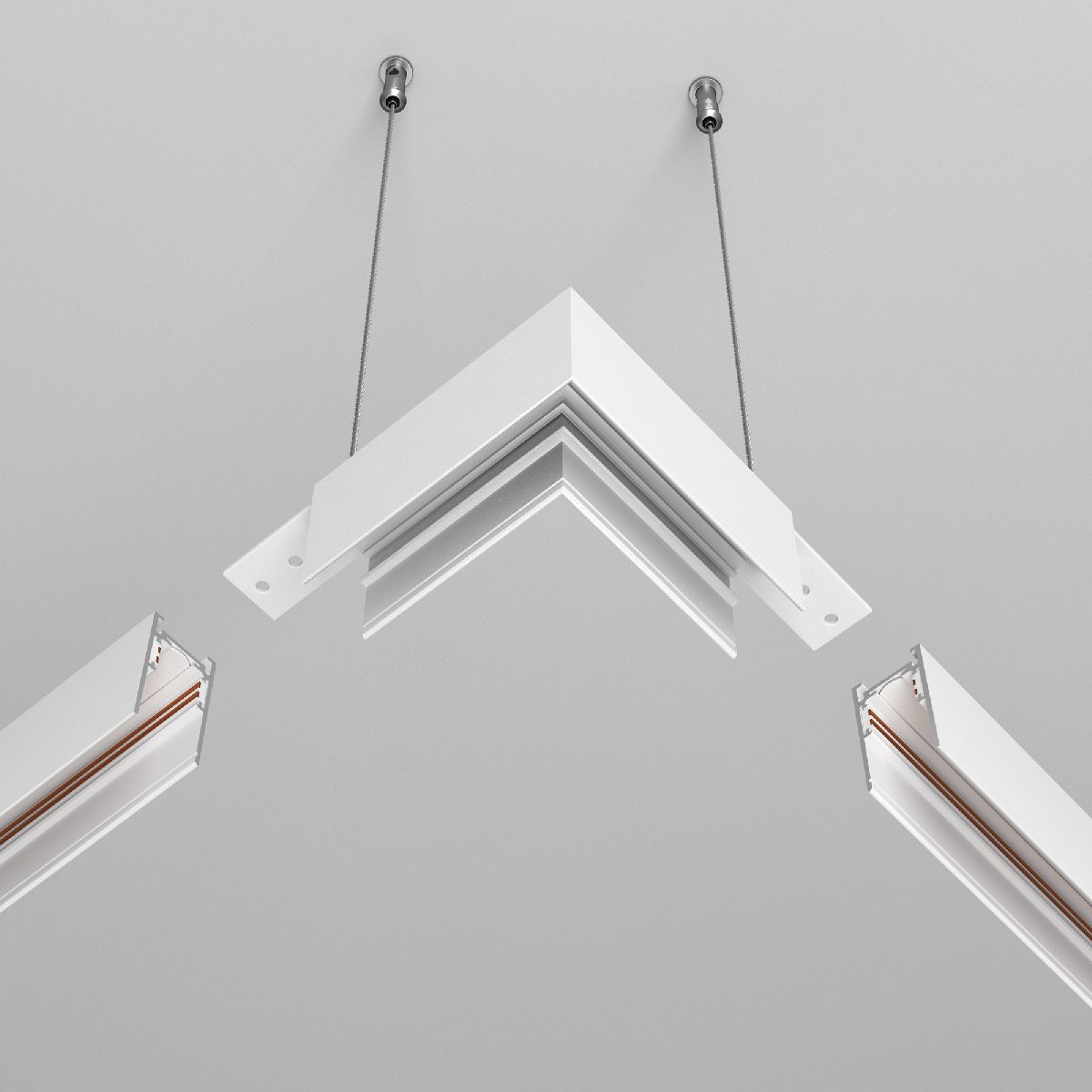 коннектор угловой maytoni magnetic track system exility tra034hcl-41w