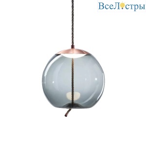 Подвесной светильник Delight Collection Knot 9966P/C copper/blue