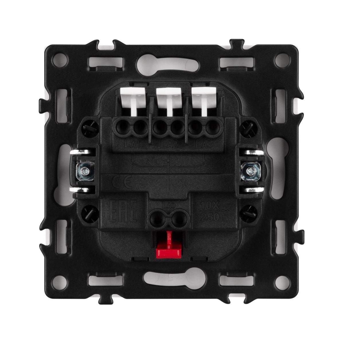 механизм выключателя трехклавишный непроходной arlight swt-nobe-mk03-sfpl-is (230v, 10a) (никель) 061800