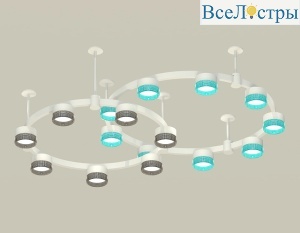 Комплект подвесного светильника Ambrella Light Techno Ring XR92211200 (A9221, A9226, C9241, C9236, N8488, N8484)