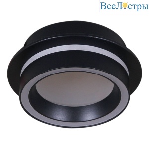 Встраиваемый светильник Reluce 53003-9.0-001RLD GX53 BK