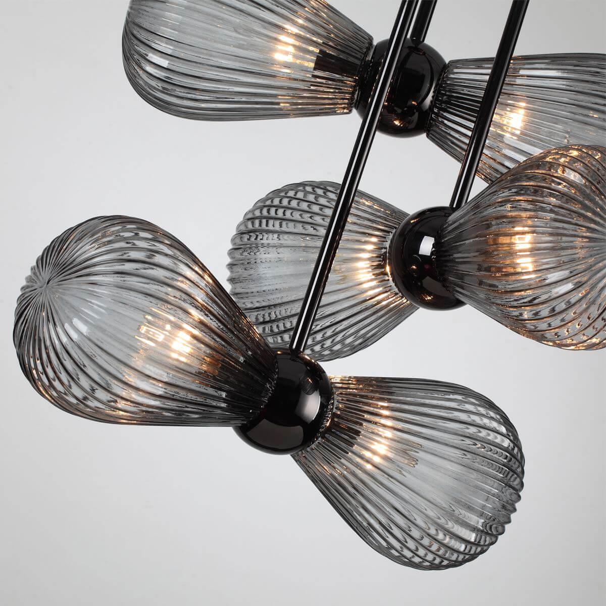 подвесная люстра odeon light exclusive elica 5417/6