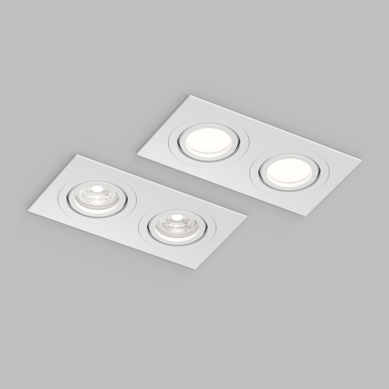 точечный светильник влагозащищенный denkirs hydro dk2112-wh