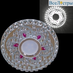 Встраиваемый светильник Reluce 62097-9.0-001PL MR16+LED5W CL+PP