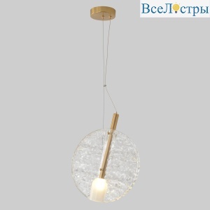 Подвесной светильник Crystal Lux FROZEN SP1 BRASS
